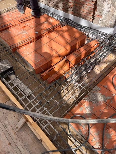 Avance de obra de construcción en San Sebastián de los Reyes Madrid por Diarsa