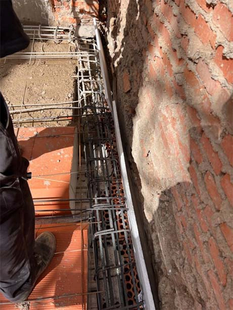 Ejecución estructural en obra de construcción en San Sebastián de los Reyes Madrid por Diarsa